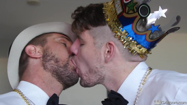 Sex celebration with Wesley Woods and Connor Halsted