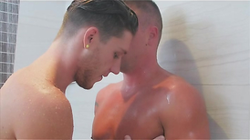 Darin Silvers and Paul Canon are all alone in the shower
