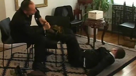 Intense fetish video featuring a ticklish hunk