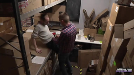 Storeroom fucking video that turns into something bigger