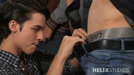 Study room orgy featuring only the hottest twinks