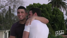 Intense anal sex featuring two beefy boyfriends