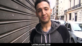 Latino twink enjoying brutal anal in a POV video