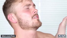 Blond haired beauty with tats gets fucked in the ass