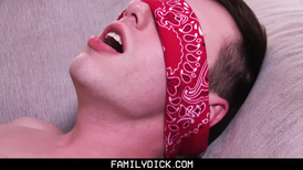 Two young boys decide to fuck this hung daddy too