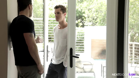 Cheating boyfriend gets fuck punished on a big bed