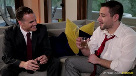 Fancy hunk fucking Dylan Knight's tight asshole