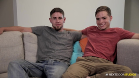 Bareback banging with a cutesy college twink