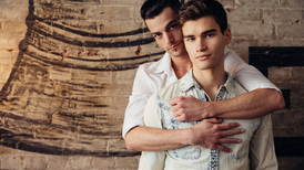 Horny boyfriends enjoying hardcore anal fucking