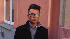 Exotic looking man picked up and sucking dick