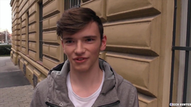 Insatiable twink picked up and having passionate fun