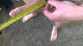 Lovely gentleman masturbates and gives a blowjob