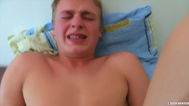 Twnk gets his dick jerked and teased at home