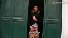 Czech lad loves eating sandwiches and sucking dicks
