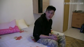 Lovely twink is persuaded into cheating on girlfriend