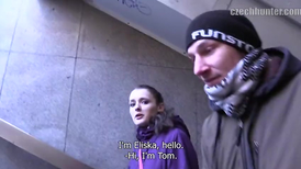 Czech lad is fingering his ass before screwing