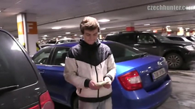 After the parking talking he ended up on his knees