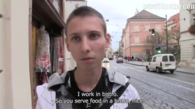 Getting a long dick all stuffed up in the mouth