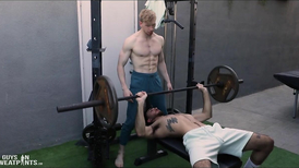 Working out and lifting weights before the anal