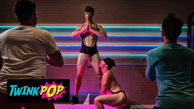 Lad Pop wrath-wrath Michael Boston Heads At The Exercise Class & He Completes Up Getting Smashed With Finn Harding