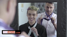 Kinky Step-Father Humps His Lad Stepson After Catching Him Searching For A Top On Grindr