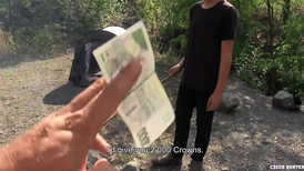 Czech Hunter 563 wrath- Lonely Camper Goes From Cooking A -On To Deep-Fellating & Riding One In His Tent For