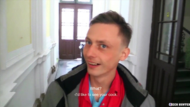 CZECH HUNTER 531 - Czech Hunter Plumbs A Kinky Male With His Massive Fleshy Spear