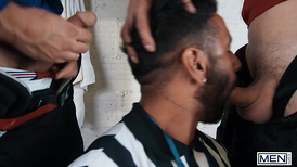 FOLKS anger-fury Malik Delgaty & Dom King Ultimately Make Peace To Double Rip Up The Referee Mateo Zagal