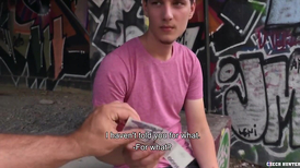 CZECH HUNTER 555 wrath-wrath Timid Very First-Timer Dude Deep-Throats And Rides A Stranger's Meaty Knob In The Forest