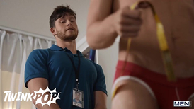 TWINKPOP rage-fury Super-Hot Tech Finn Harding Gets To Plow Theo Brady's Delicious Trunk-Squashing Booty While At Work