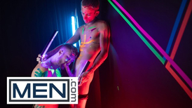 MEN fury-wrath After Drilling Olivier Robert's Brown Sphincter,anger Theo Brady Aims At His Facehole To Shoot His Cum In