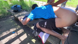 Fattest bang-a-thon on the trail,rage lots of jizm in their lil'fury bums.