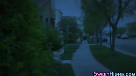 Jism trampstamp teenager rides