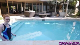 Real cfnm nubile pop-shot