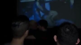 Largest fuck-a-thon ever inside the movie theater,fury and there was a  of jizz in the donk.
