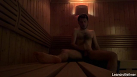 Public sauna caught draining and cumming fury-rage queer exhib