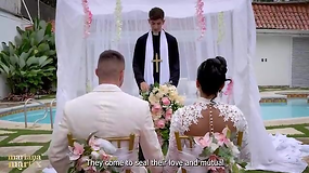 The Martix Wedding Chapter IV -anger Mariana Romps the Priest in a Bathroom After Getting Married