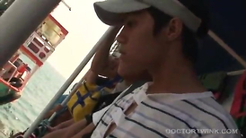 Asian Twinks Non and Golf No Condom Screw