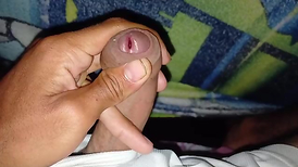 Dude Can’t Hold Back His Urges and Takes Out His Jizz-Shotgun
